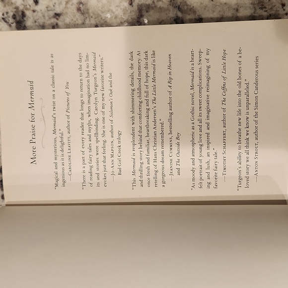Mermaid: A Twist on the Classic Tale Paperback Book by Carolyn Turgeon - Picture 14 of 15